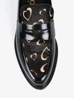 CZARNE MOKASYNY HEGO'S Milano