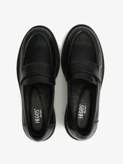 CZARNE MOKASYNY HEGO'S MILANO