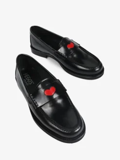 CZARNE MOKASYNY HEGO'S Milano