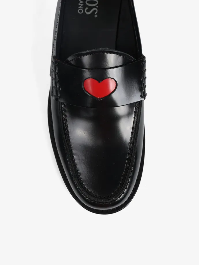 CZARNE MOKASYNY HEGO'S Milano