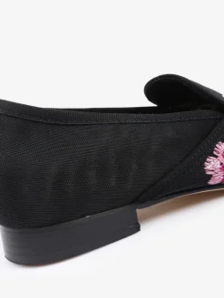 CZARNE MOKASYNY Z SIATECZKI HEGO'S Milano