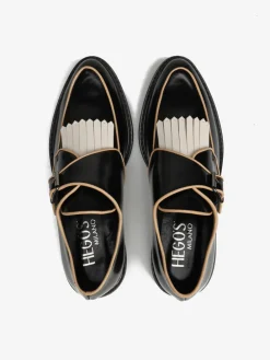 CZARNE PÓŁBUTY HEGO'S Milano