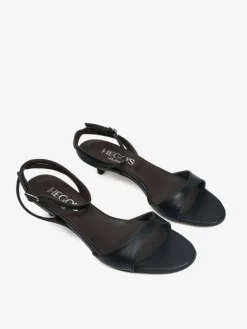 CZARNE SANDAŁY HEGO'S Milano