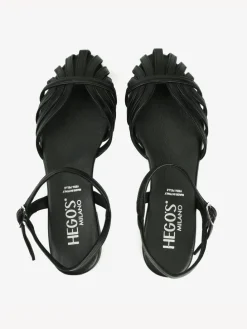 CZARNE SANDAŁY HEGO'S Milano