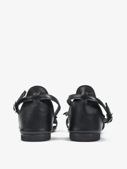 CZARNE SANDAŁY HEGO'S Milano