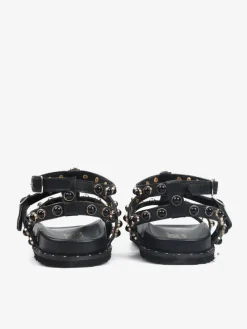 CZARNE SANDAŁY HEGO'S Milano