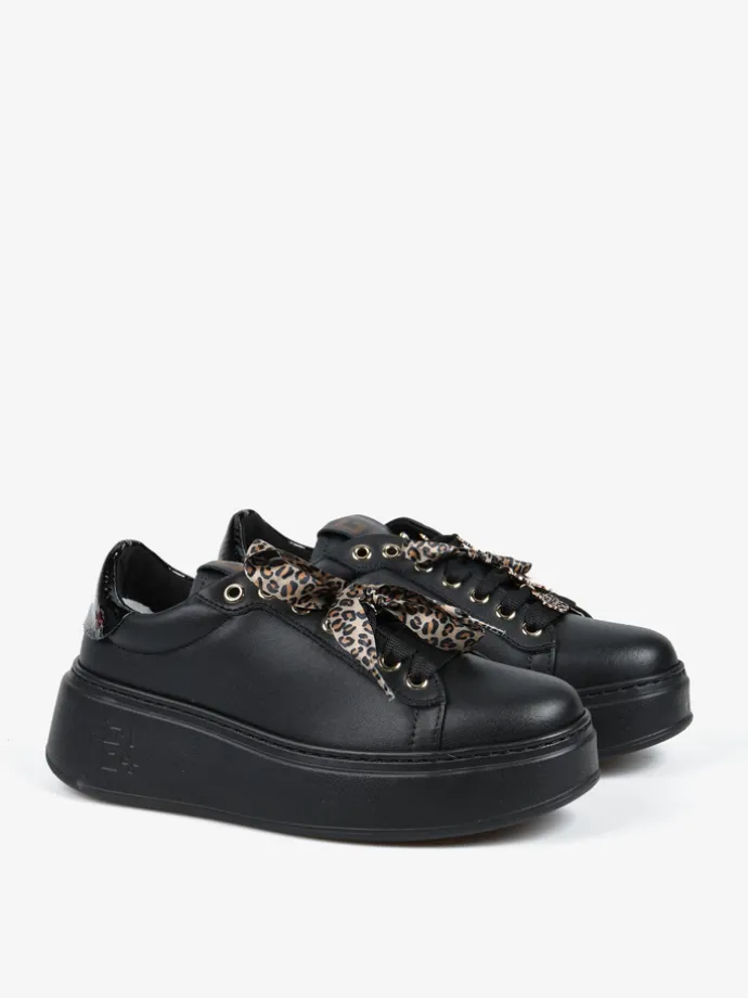 CZARNE SNEAKERSY GIO+