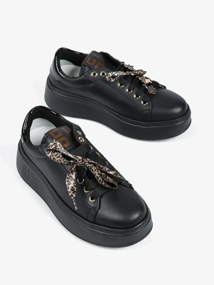 CZARNE SNEAKERSY GIO+