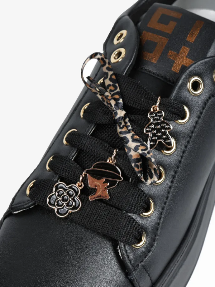 CZARNE SNEAKERSY GIO+