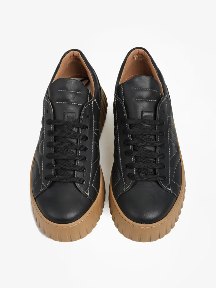 CZARNE SNEAKERSY HEGO'S MILANO