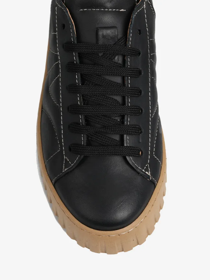 CZARNE SNEAKERSY HEGO'S MILANO