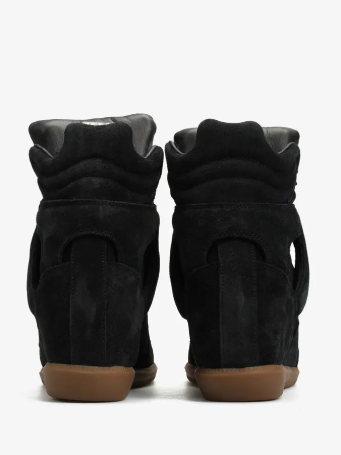 CZARNE SNEAKERSY HEGO'S MILANO