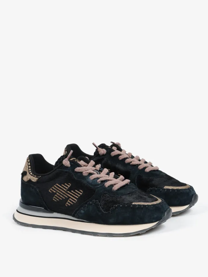 CZARNE SNEAKERSY MRP