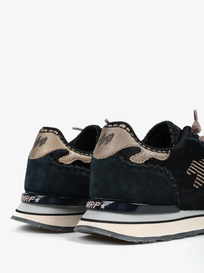 CZARNE SNEAKERSY MRP