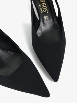 CZARNE SZPILKI HEGO'S Milano