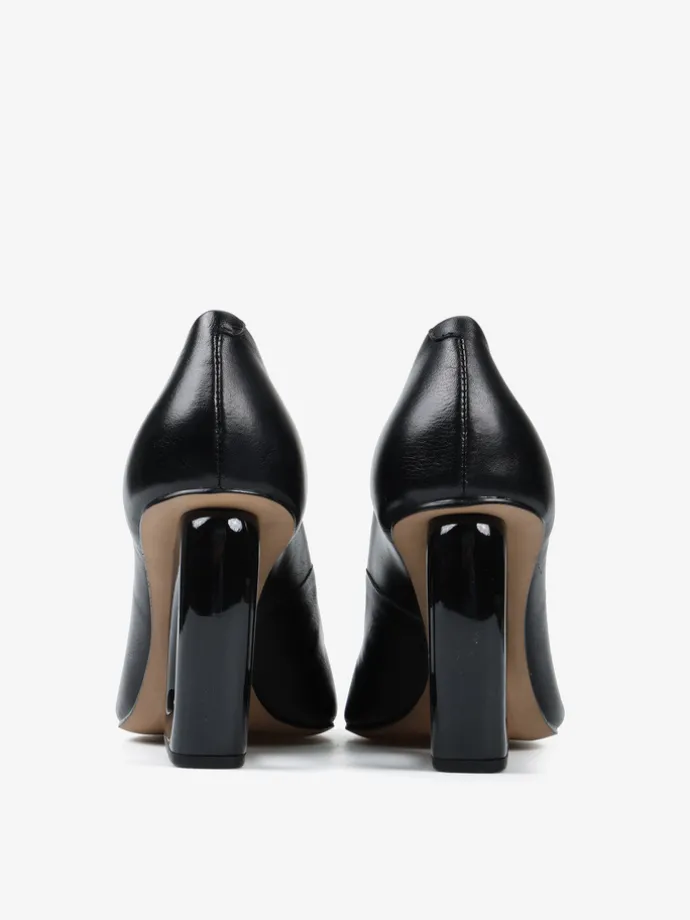 CZARNE SZPILKI HEGO'S Milano