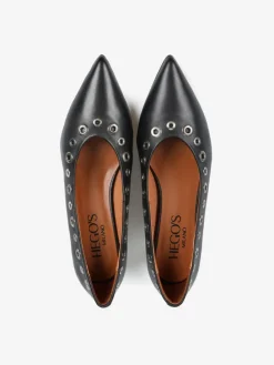 CZARNE SZPILKI HEGO'S Milano