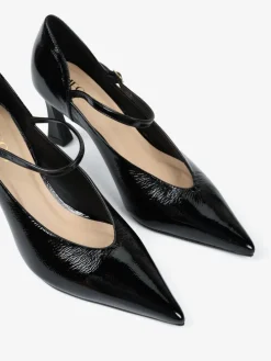 CZARNE SZPILKI HEGO'S Milano