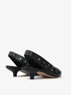 CZARNE SZPILKI Z ĆWIEKAMI HEGO'S Milano