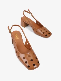 CZÓŁENKA NA NISKIM OBCASIE HEGO'S Milano