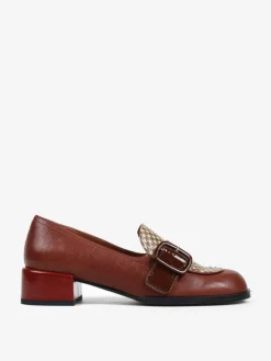 CZÓŁENKA Z OZDOBĄ KLAMRĄ HEGO'S MILANO