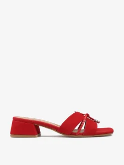 CZERWONE KLAPKI HEGO'S Milano