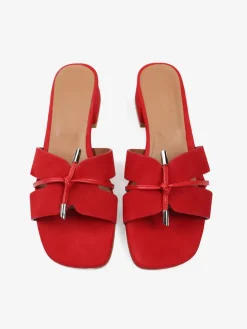 CZERWONE KLAPKI HEGO'S Milano