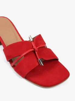 CZERWONE KLAPKI HEGO'S Milano