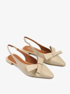 ELEGANCKIE BALERINY Z ODKRYTĄ PIĘTĄ HEGO'S Milano