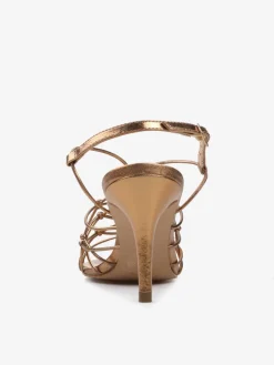 ELEGANCKIE SANDAŁY Z KWADRATOWYMI NOSKAMI HEGO'S Milano