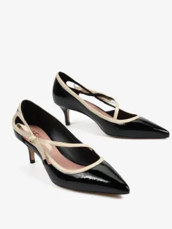 ELEGANCKIE SZPILKI Z KOKARDKĄ HEGO'S Milano