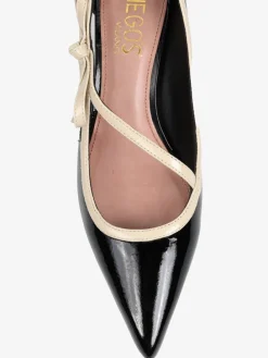 ELEGANCKIE SZPILKI Z KOKARDKĄ HEGO'S Milano