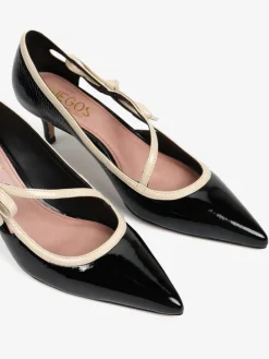 ELEGANCKIE SZPILKI Z KOKARDKĄ HEGO'S Milano