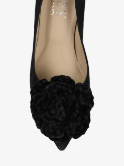 ELEGANCKIE SZPILKI Z KWIATEM HEGO'S MILANO