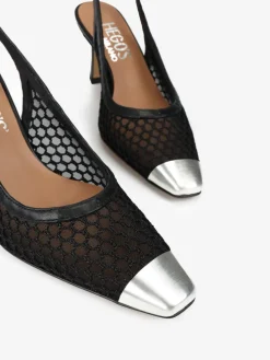 ELEGANCKIE SZPILKI Z METALOWYM NOSKIEM HEGO'S Milano