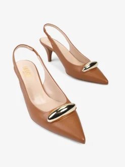 ELEGANCKIE SZPILKI Z ODKRYTĄ PIĘTĄ HEGO'S Milano