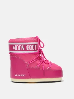 FUKSJOWE ŚNIEGOWCE MOON BOOT