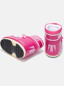FUKSJOWE ŚNIEGOWCE MOON BOOT