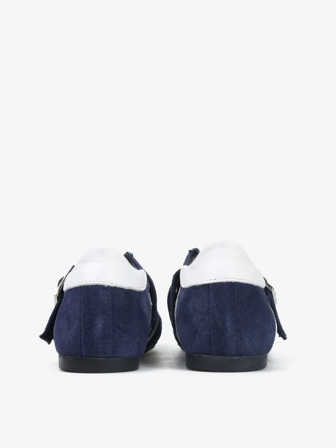 GRANATOWE BALERINY HEGO'S Milano