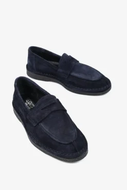 GRANATOWE MOKASYNY HEGO'S MILANO