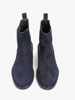 GRANATOWE SZTYBLETY HEGO'S MILANO