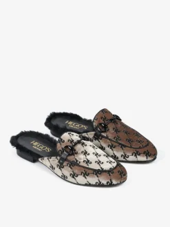 KLAPKI Z FUTREM W ŚRODKU HEGO'S Milano