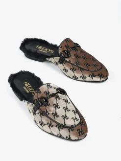 KLAPKI Z FUTREM W ŚRODKU HEGO'S Milano