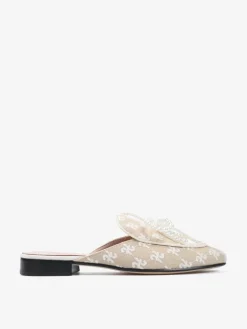 KLAPKI Z OZDOBNĄ KOKARDKĄ HEGO'S Milano