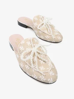 KLAPKI Z OZDOBNĄ KOKARDKĄ HEGO'S Milano