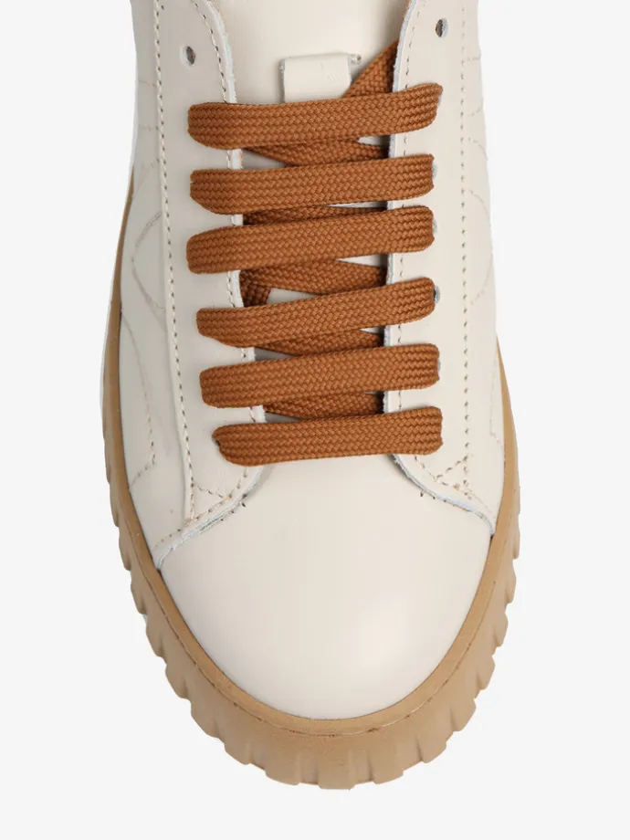 KREMOWE SNEAKERSY HEGO'S MILANO