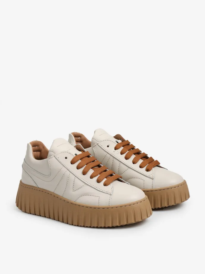 KREMOWE SNEAKERSY HEGO'S MILANO