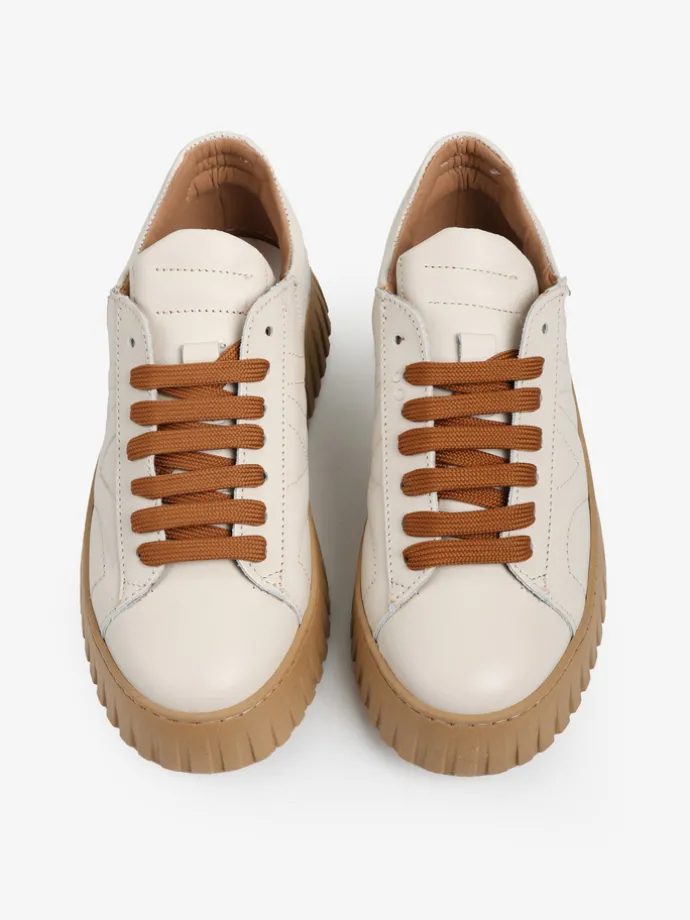 KREMOWE SNEAKERSY HEGO'S MILANO