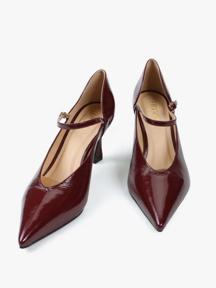 LAKIEROWANE SZPILKI W SZPIC HEGO'S Milano