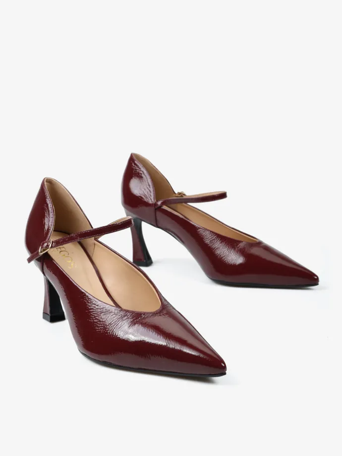 LAKIEROWANE SZPILKI W SZPIC HEGO'S Milano